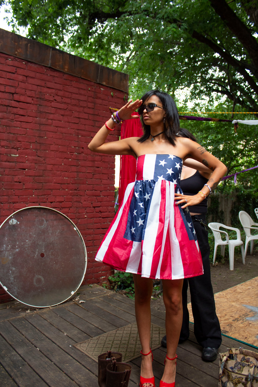 FLAG DRESS